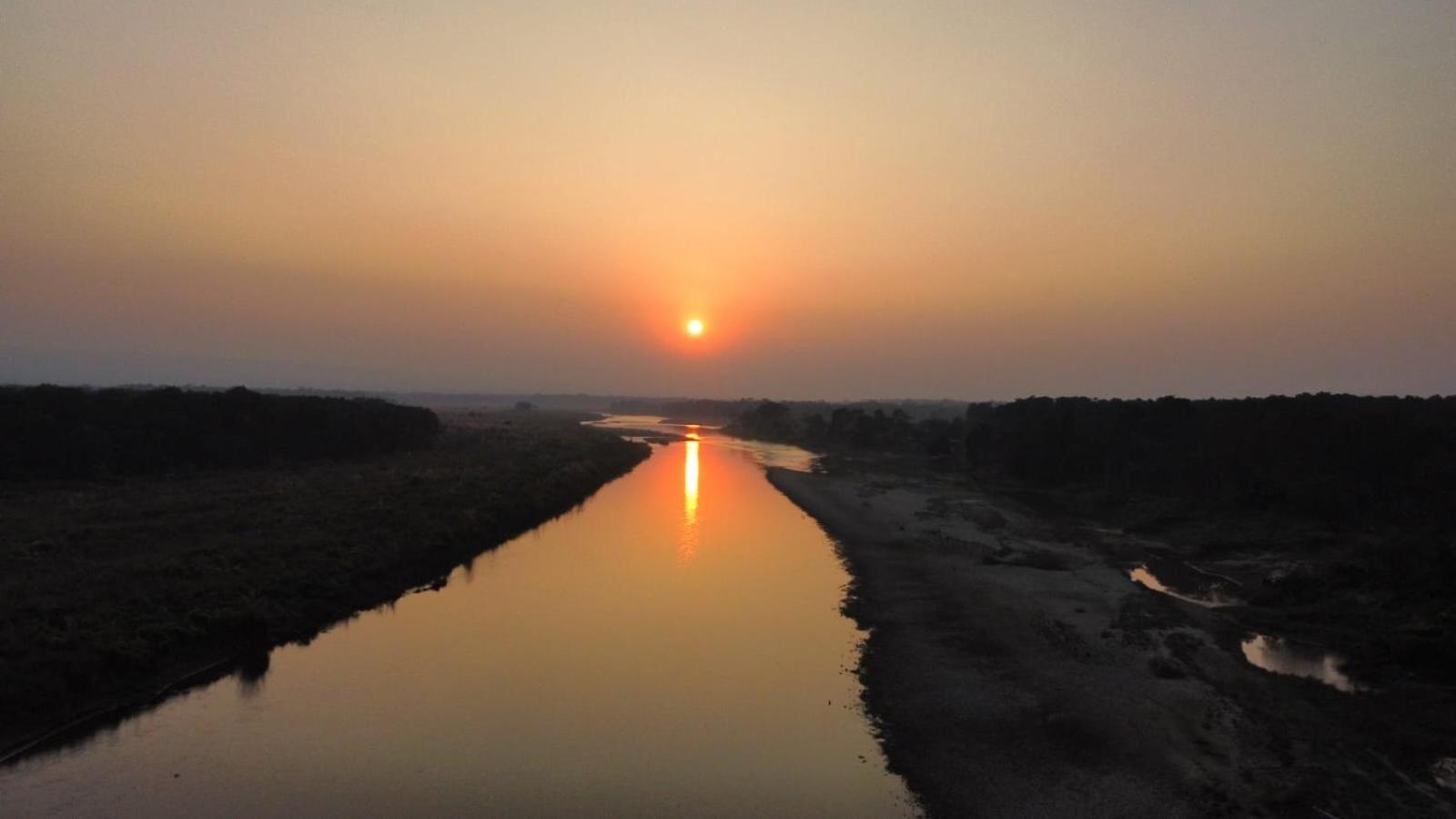 Bamby Chilling House - Feel The Nature Sauraha Exteriör bild